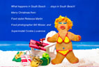 gingerbread beach card